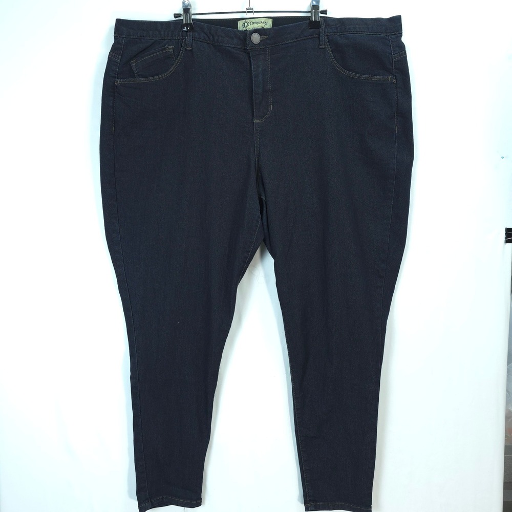 Democracy Ab Solution Skinny Jeans Women 22W  Indigo Dark‎ Wash Classic Casual